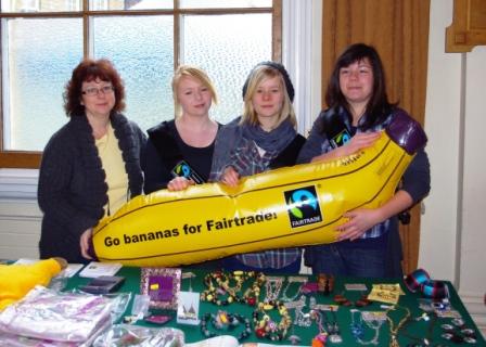 People at a Woodstock Fairtrade community event