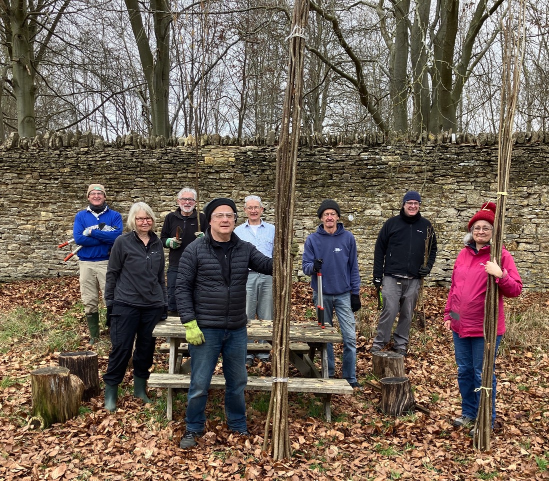 Volunteers at Woodstock Community Woodland